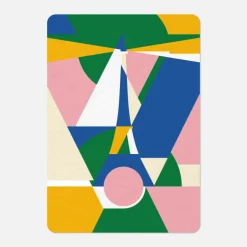 Carte A6 - Tour de Paris Rose