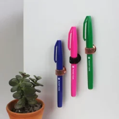 Clip Porte-Stylo Aimanté - Noir
