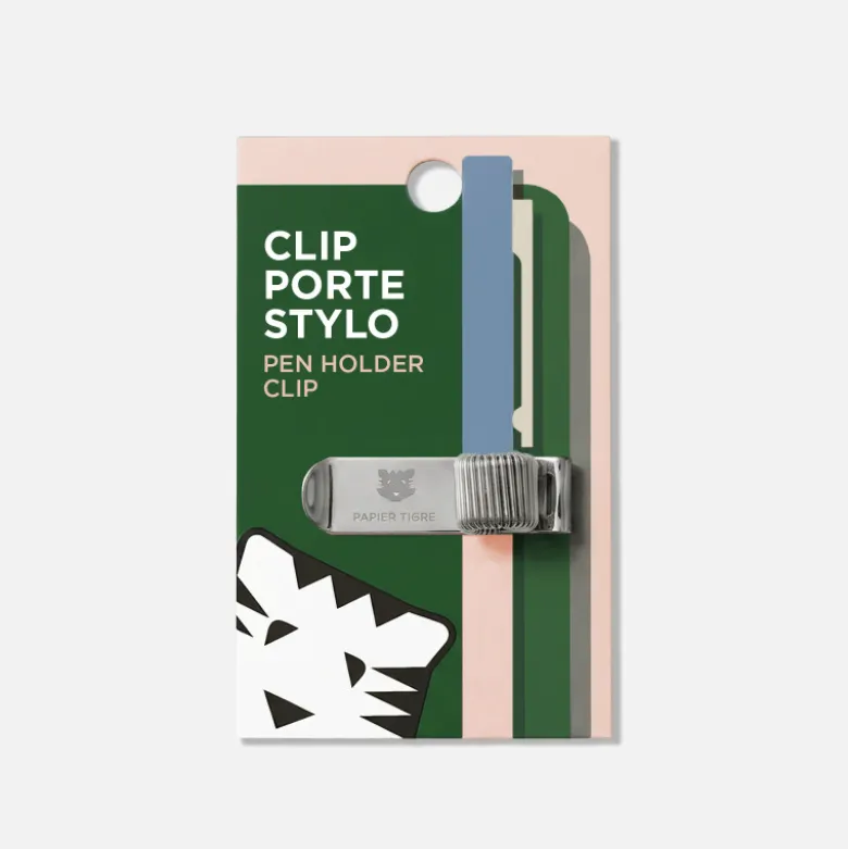 Clip Porte-Stylo - Argent