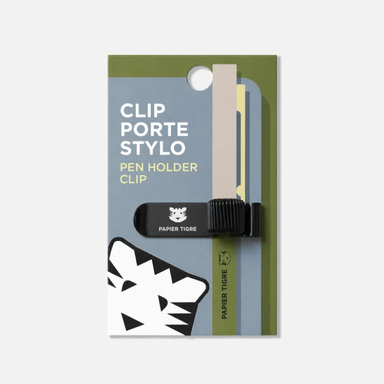 Clip Porte-Stylo - Noir