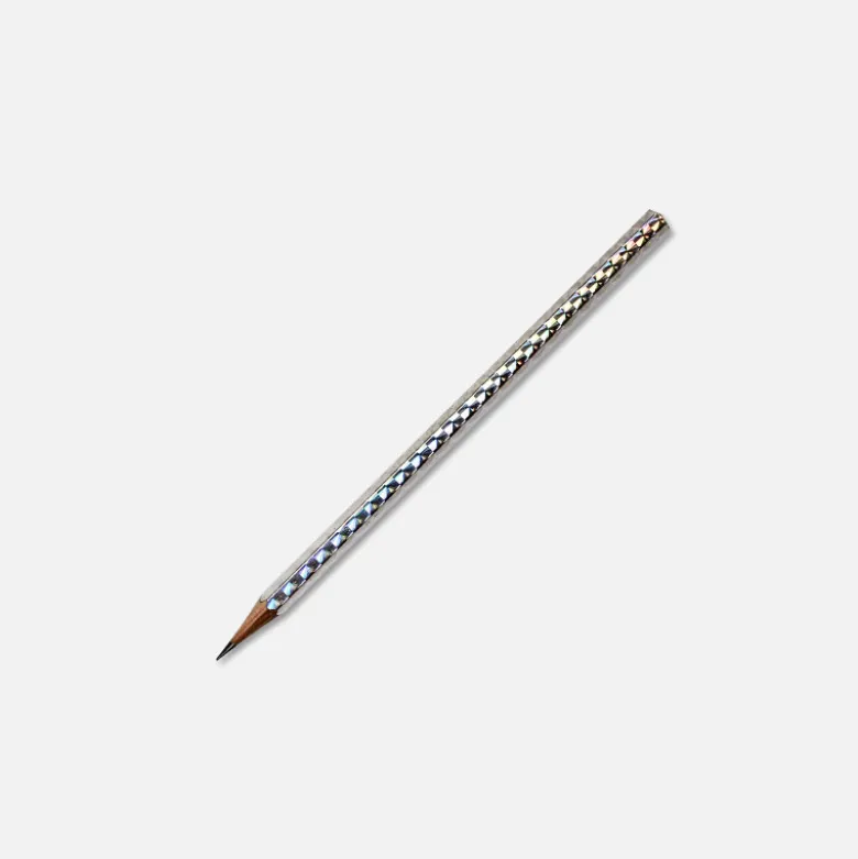 Crayon Japonais - HB Holographique argent