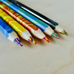 Crayon Multicolore - Bleu Blanc Rouge