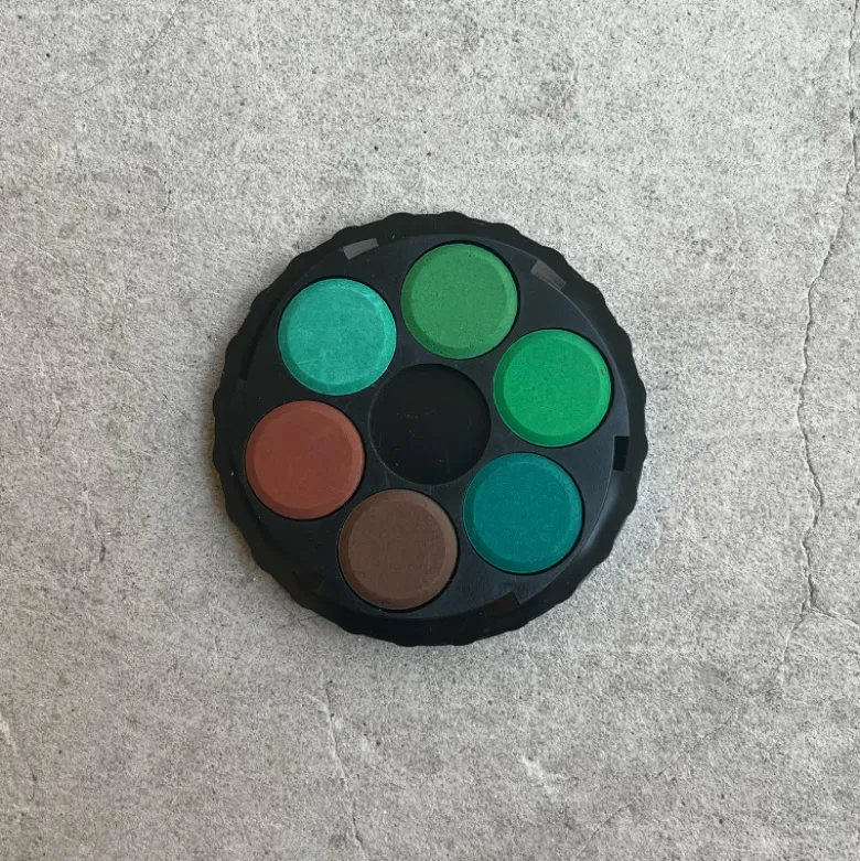 Disques d'aquarelles 24 couleurs