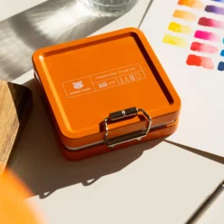Kit d'aquarelle de voyage - Orange