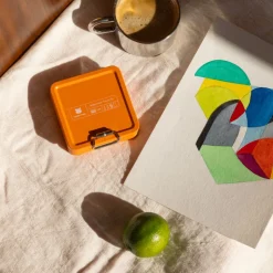 Kit d'aquarelle de voyage - Orange