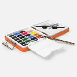 Kit d'aquarelle de voyage - Orange