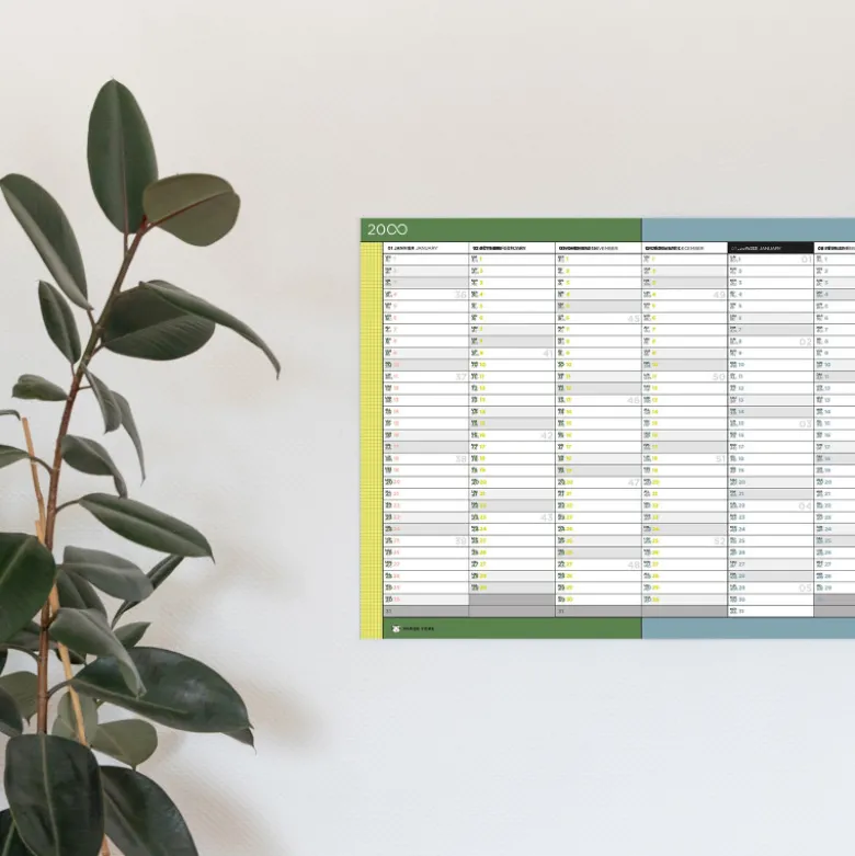 Le Calendrier Perpétuel Horizontal
