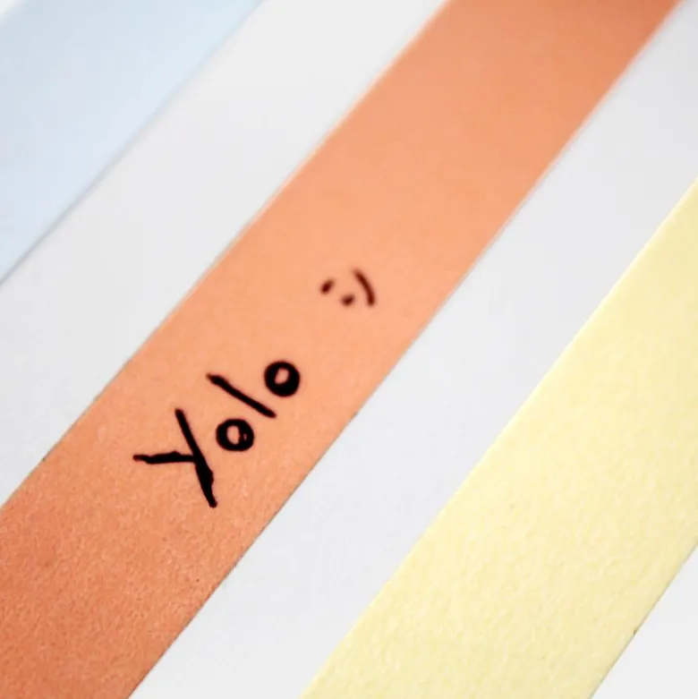 Masking Tape - Orange Pastel