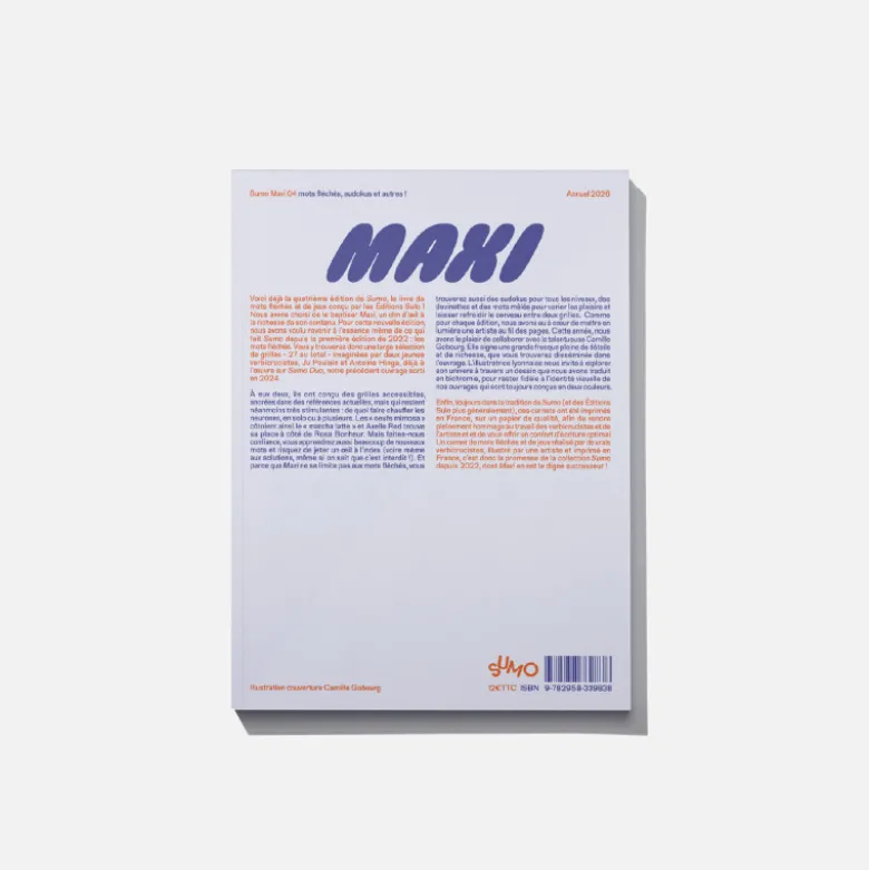 Maxi Sumo vol.4 - Cahier de jeux