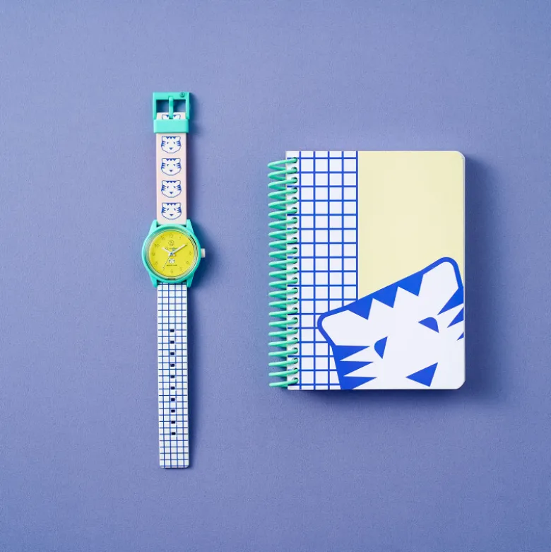 Montre et Carnet Tigre