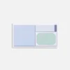 Notes adhésives - Emily - Assortiment Bleu
