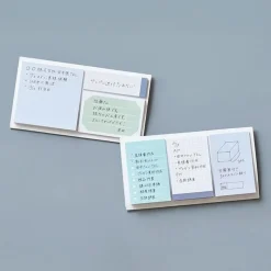 Notes adhésives - Emily - Assortiment Bleu