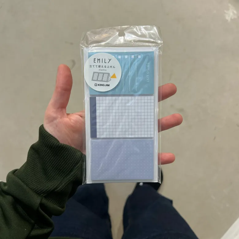 Notes adhésives - Emily - Type Mémo