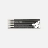 Pack de 5 recharges stylo effaçable Korektor - Noir Gotham