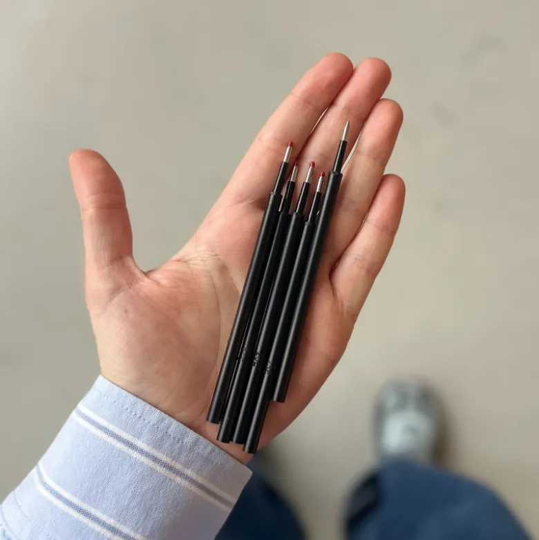 Pack de 5 recharges stylo effaçable Korektor - Noir Gotham