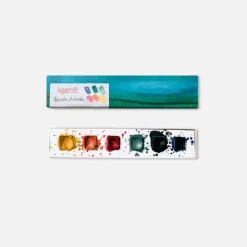 Palette d'aquarelle Peindre le bonheur