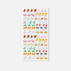 Planche de stickers - Animals