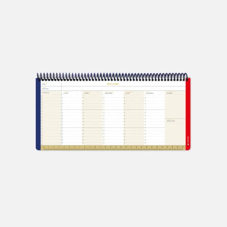 Planning Hebdomadaire - Élysée