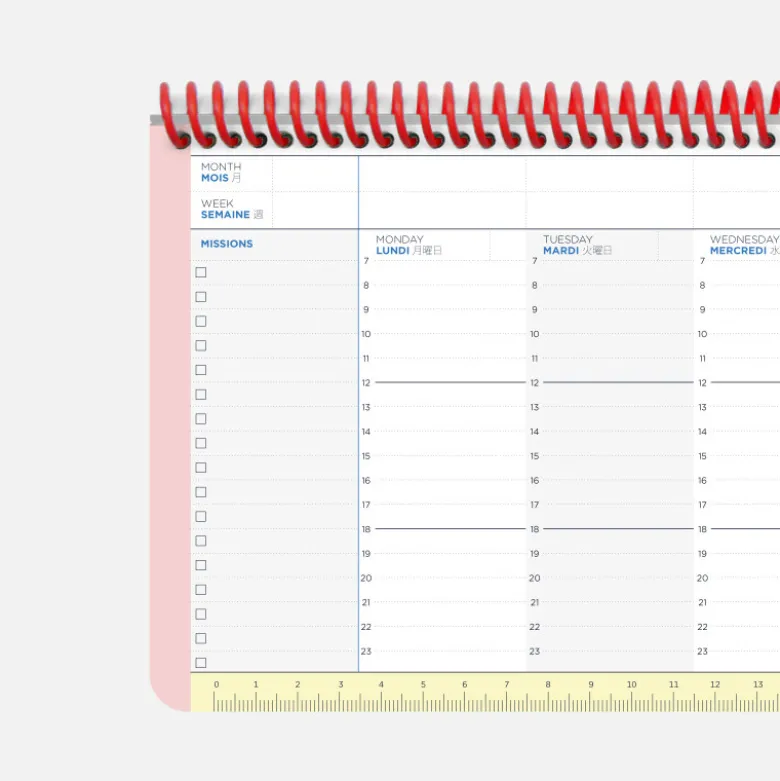 Planning Hebdomadaire - Pool