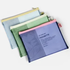 Pochette Mesh M - Bleu Ciel