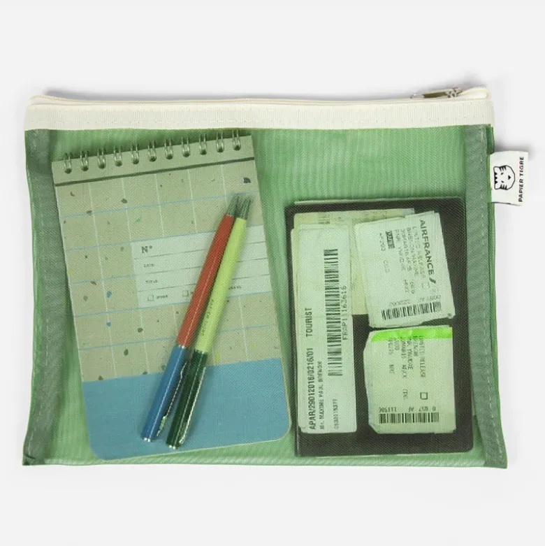 Pochette Mesh M - Vert