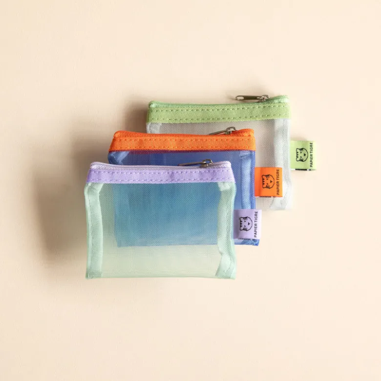 Pochette Mesh XS - Cobalt Pêche