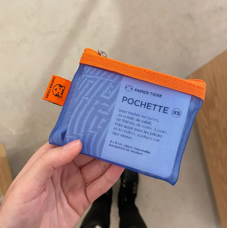 Pochette Mesh XS - Cobalt Pêche