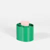 Pot à crayons - Vert et rose