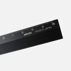 Règle Midori 15 cm - Noir