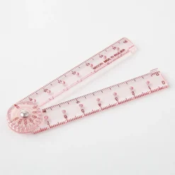 Règle Midori Pliable 16cm - Rose