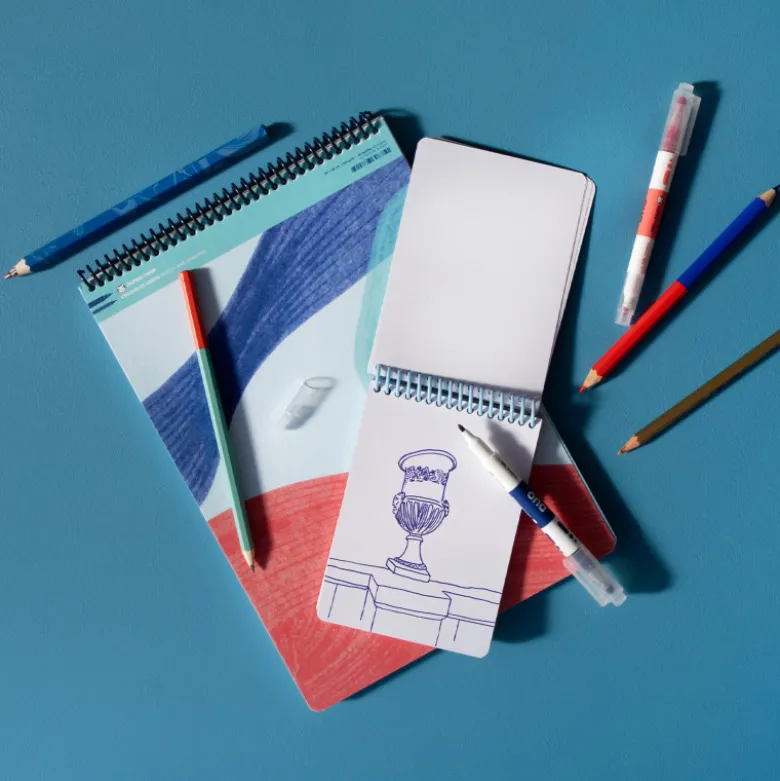 Set de carnet de croquis A6 - Duo