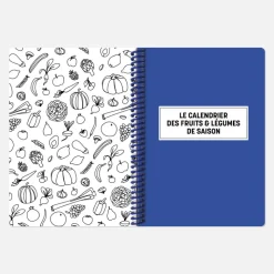 Set de carnet de recettes tissu - Corail