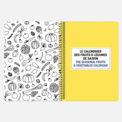 Set de carnet de recettes tissu - Jean
