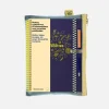 Set de carnet de recettes tissu - Marine