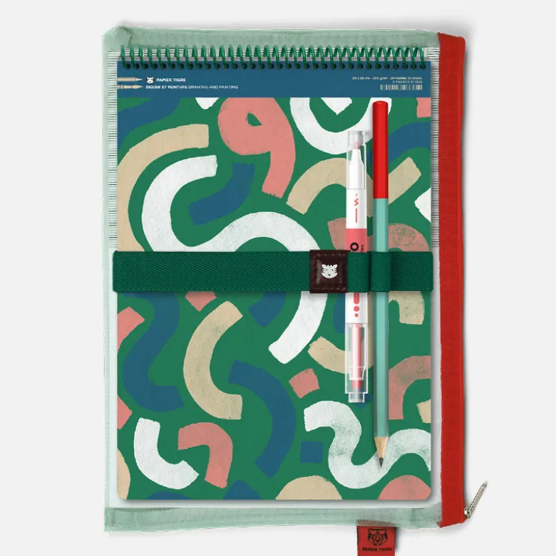 Set de carnet à dessin Mushi A4