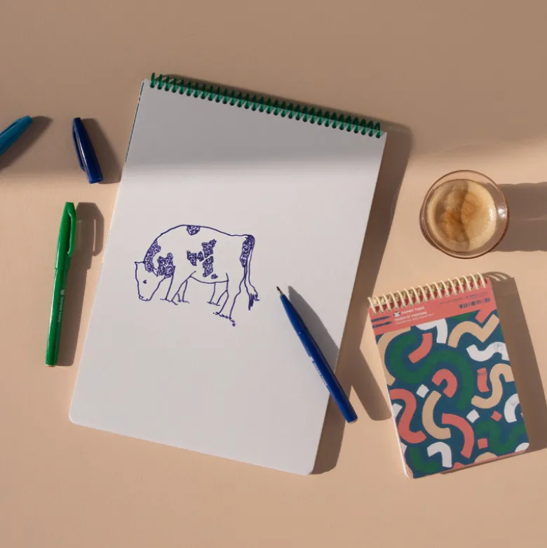 Set de carnet à dessin Mushi A4