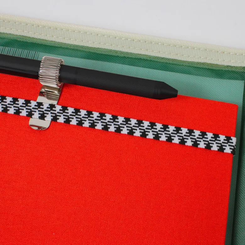 Set de Papeterie - Carnet tissu Corail