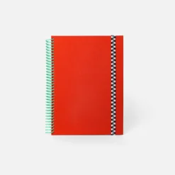 Set de Papeterie - Carnet tissu Corail