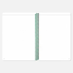 Set de Papeterie - Carnet tissu Corail