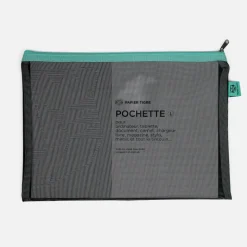 Set de 4 Pochettes Mesh - Aqua