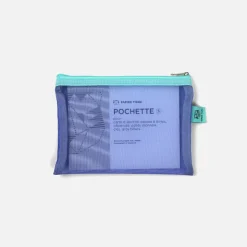 Set de 4 Pochettes Mesh - Aqua