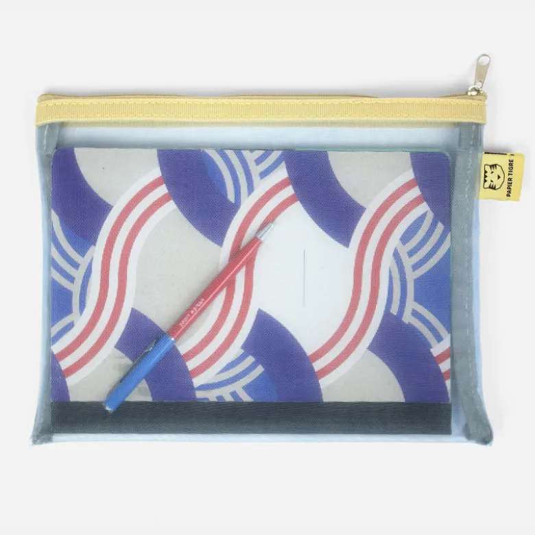 Set de 3 Pochettes Mesh - Jaune