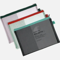 Set de 3 Pochettes Mesh - L
