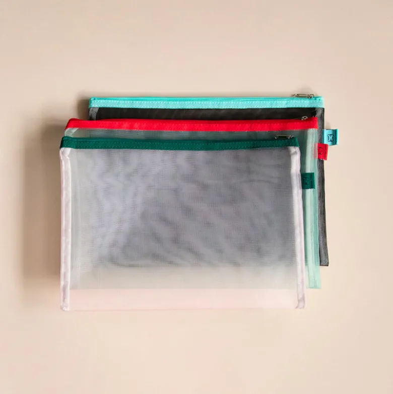 Set de 3 Pochettes Mesh - L