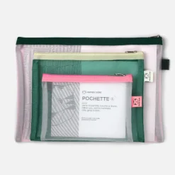 Set de Pochettes Mesh - Vert