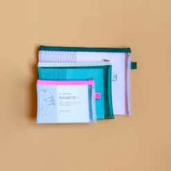 Set de Pochettes Mesh - Vert