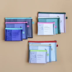 Set de Pochettes Mesh - Vert