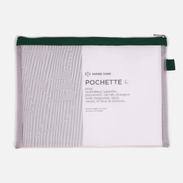 Set de 4 Pochettes Mesh - Vert
