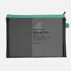 Set trousse et pochettes Mesh - Noire