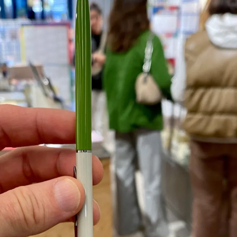 Stylo-Bille - Olive/Lune
